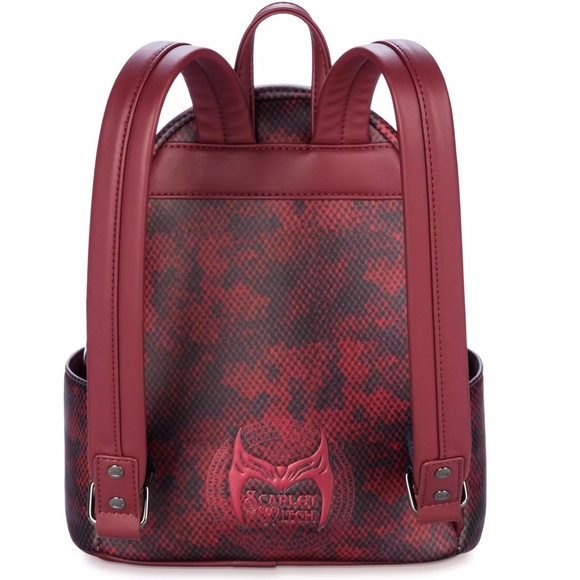 Disney Parks Marvel Scarlet Witch Loungefly Mini Backpack - NEW - Picture 2 of 4